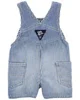 OshKosh Salopeta scurta denim cu dungi