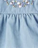 Carter's Set 3 piese Body, top si pantaloni scurti cu dungi