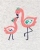Carter's Set 2 piese Body si pantaloni Flamingo foto