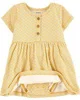 Carter's Set 2 piese Rochita si cardigan gri foto