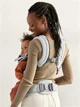 Marsupiu anatomic BabyBjorn Harmony Silver, 3D Mesh