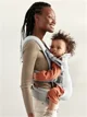 Marsupiu anatomic BabyBjorn Harmony Silver, 3D Mesh