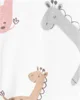 Carter's Set 3 piese Girafa - pijama, body si pantaloni foto
