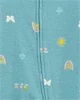 Carter's Pijama cu fermoar reversibil Curcubeu foto