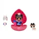 Set de joaca valiza roz cu papusa L.O.L. Surprise! Seria Color Change  Bubbly Surprise foto