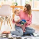 Пазлы мягкие BabyOno Буквы Синие, 10 шт. foto