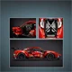LEGO Technic Ferrari 488 GTE motor V8 foto