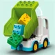 Lego Duplo Town Мусоровоз и контейнеры для раздельного сбора мусора foto