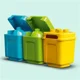 Lego Duplo Town Мусоровоз и контейнеры для раздельного сбора мусора foto