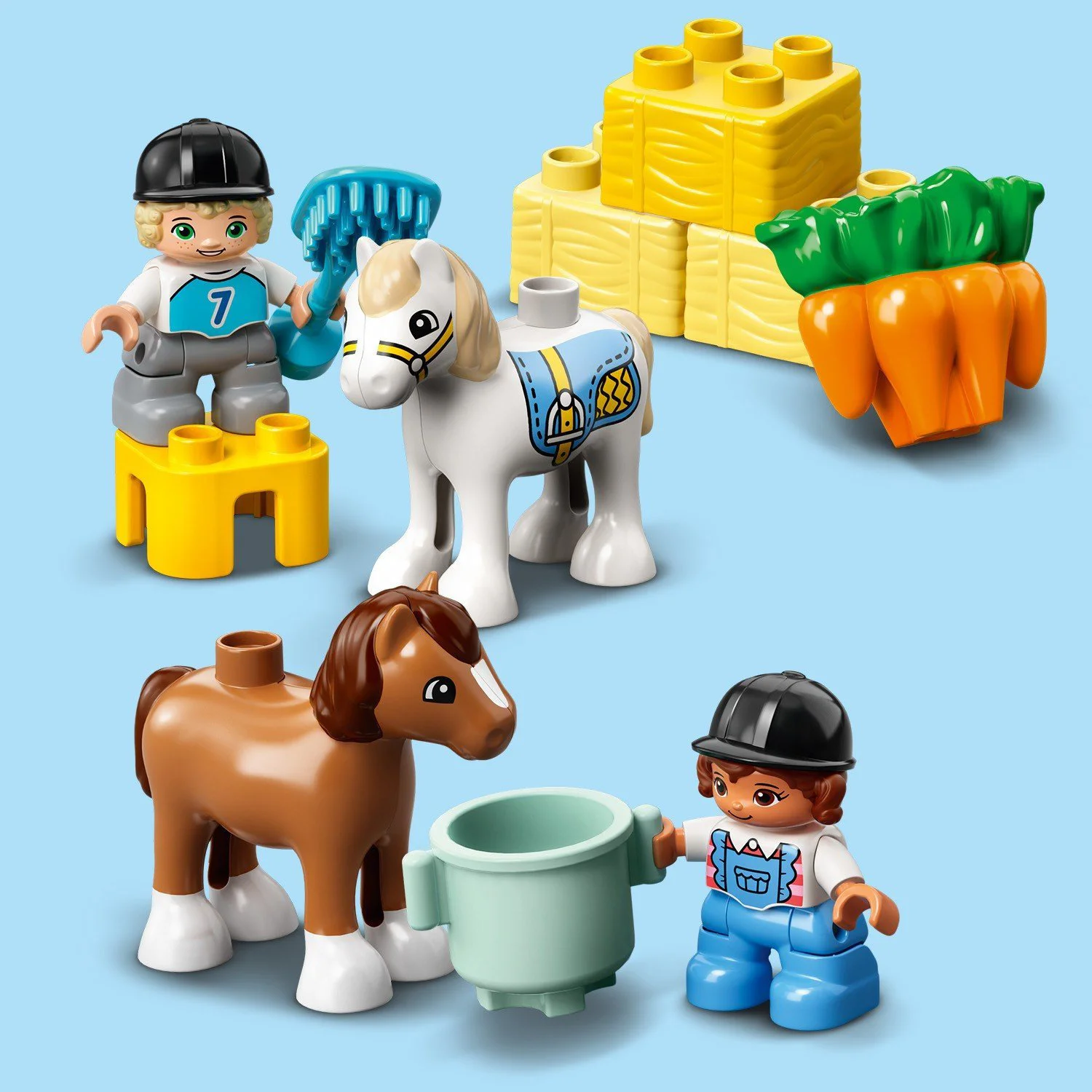 LEGO Duplo Town Horse Stable and Pony Care foto