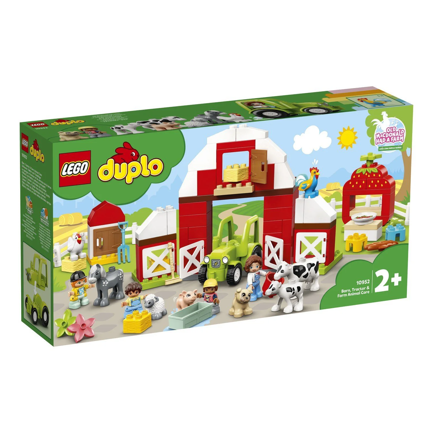 LEGO Duplo Town Barn, Tractor & Farm Animal Care foto