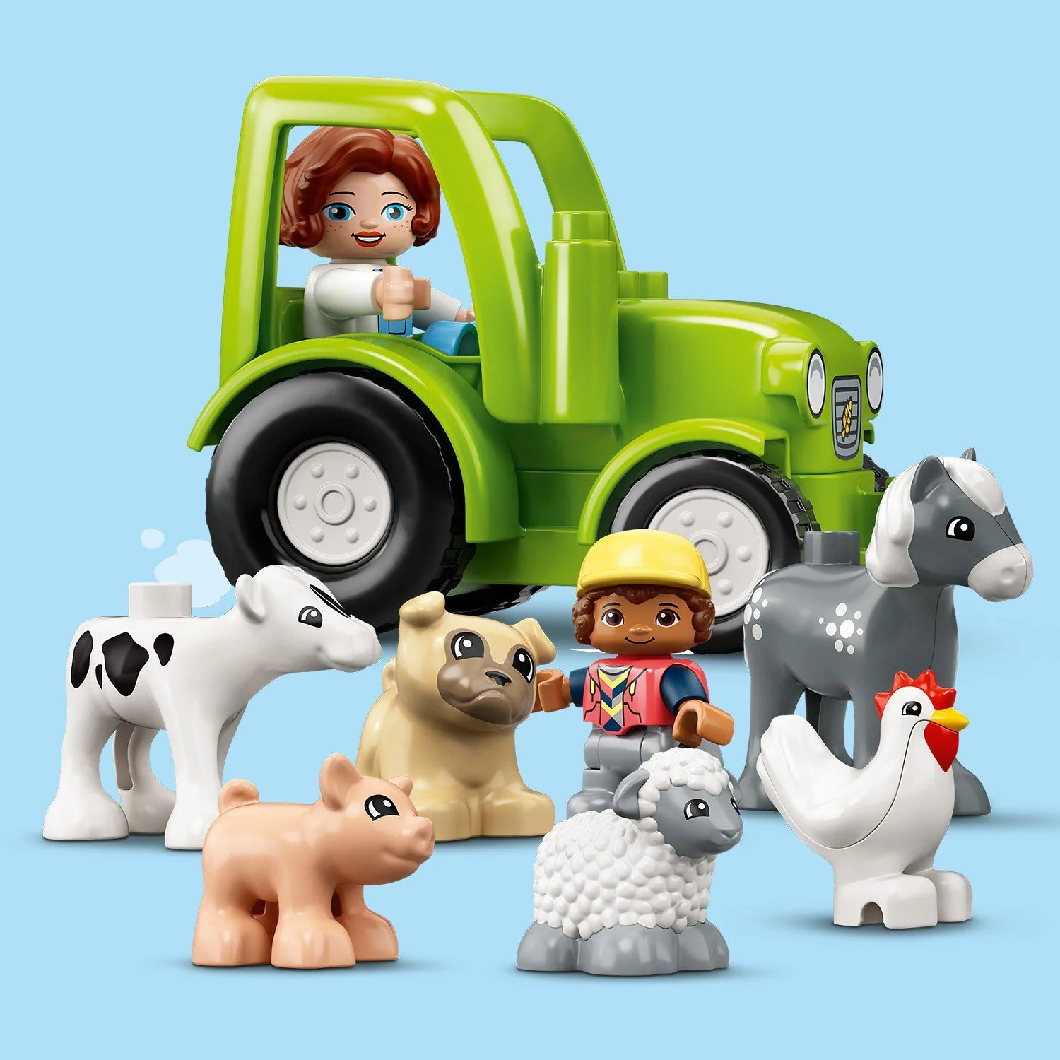 LEGO Duplo Town Barn, Tractor & Farm Animal Care foto