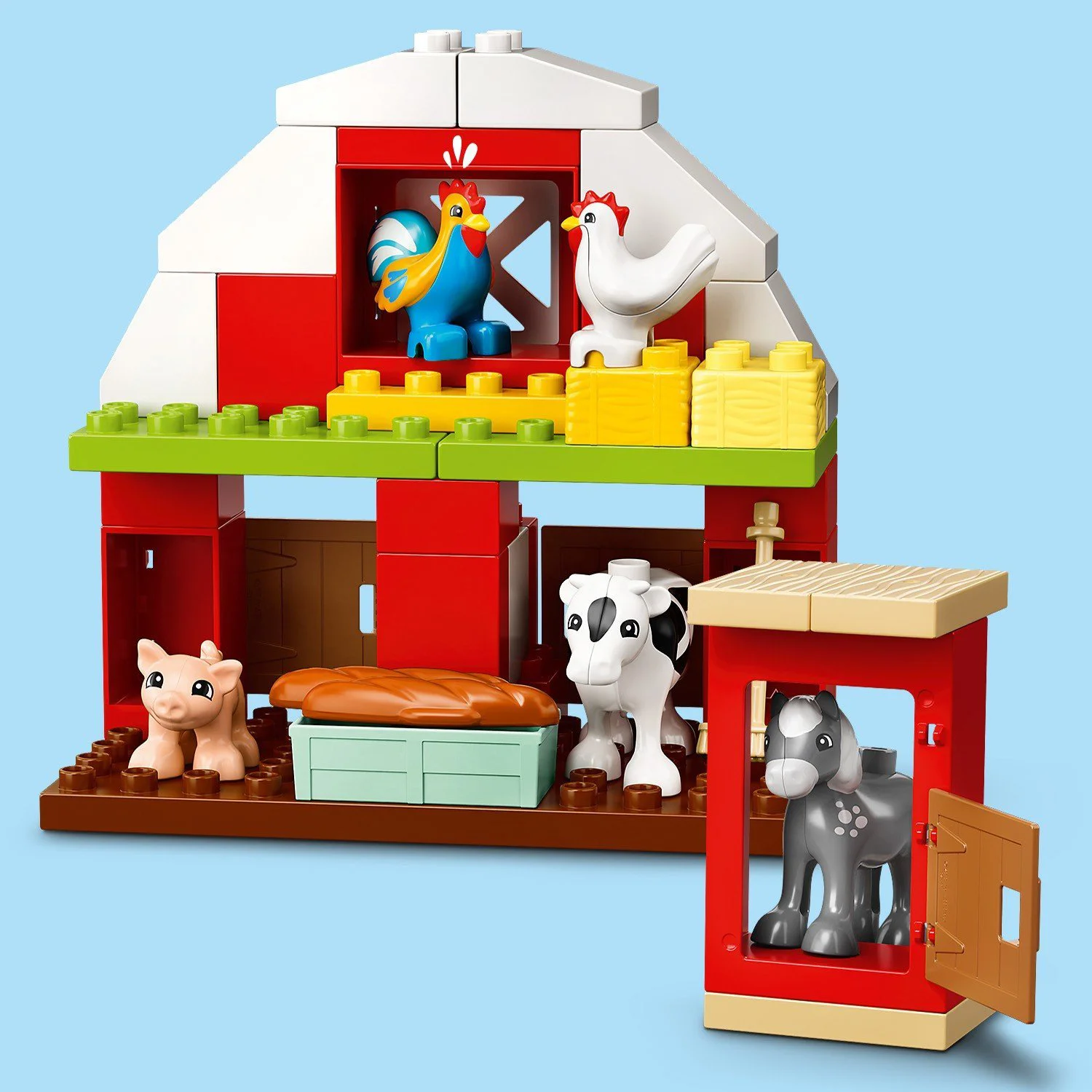 LEGO Duplo Town Barn, Tractor & Farm Animal Care foto