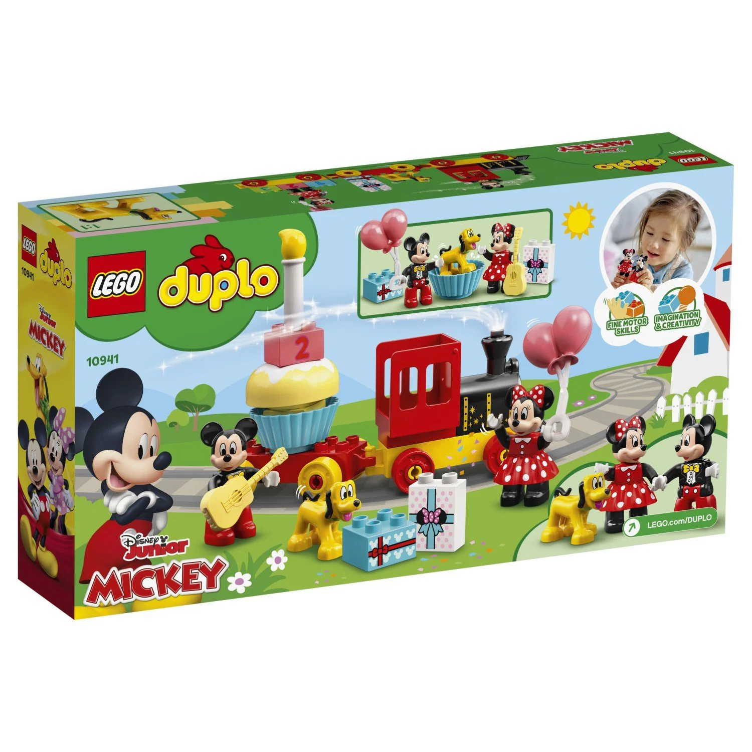 LEGO Duplo Disney Праздничный поезд Микки и Минни