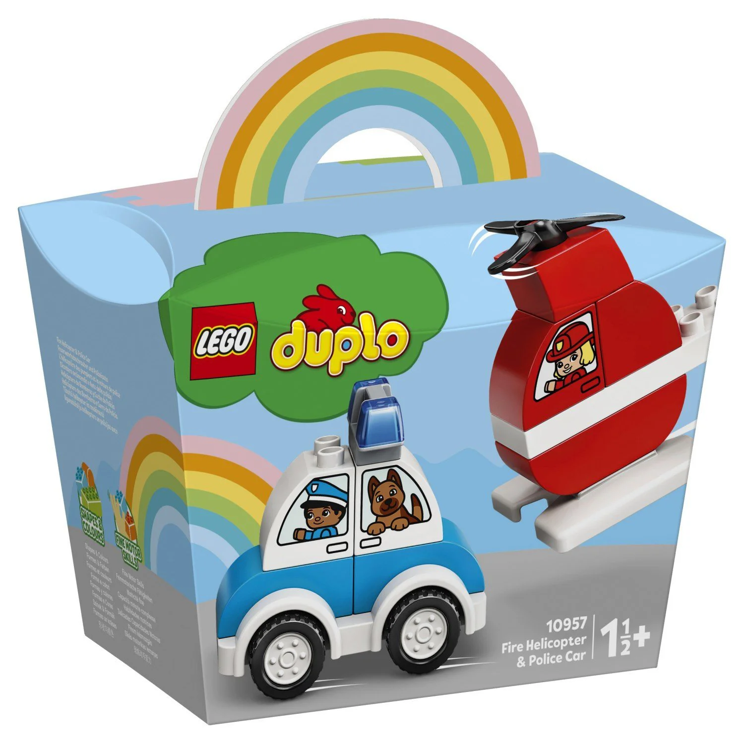 LEGO Duplo Fire Helicopter & Police Car foto