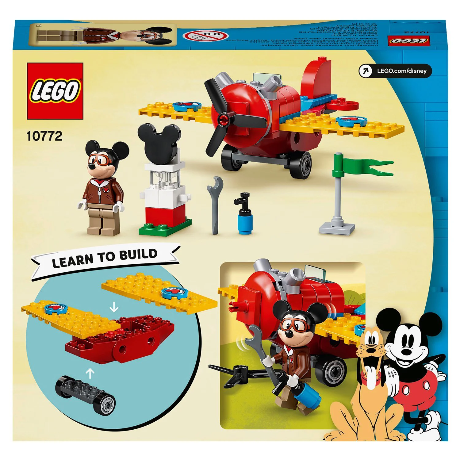 LEGO Disney Mickey and Friends, Mickey Mouse's Propeller Plane foto