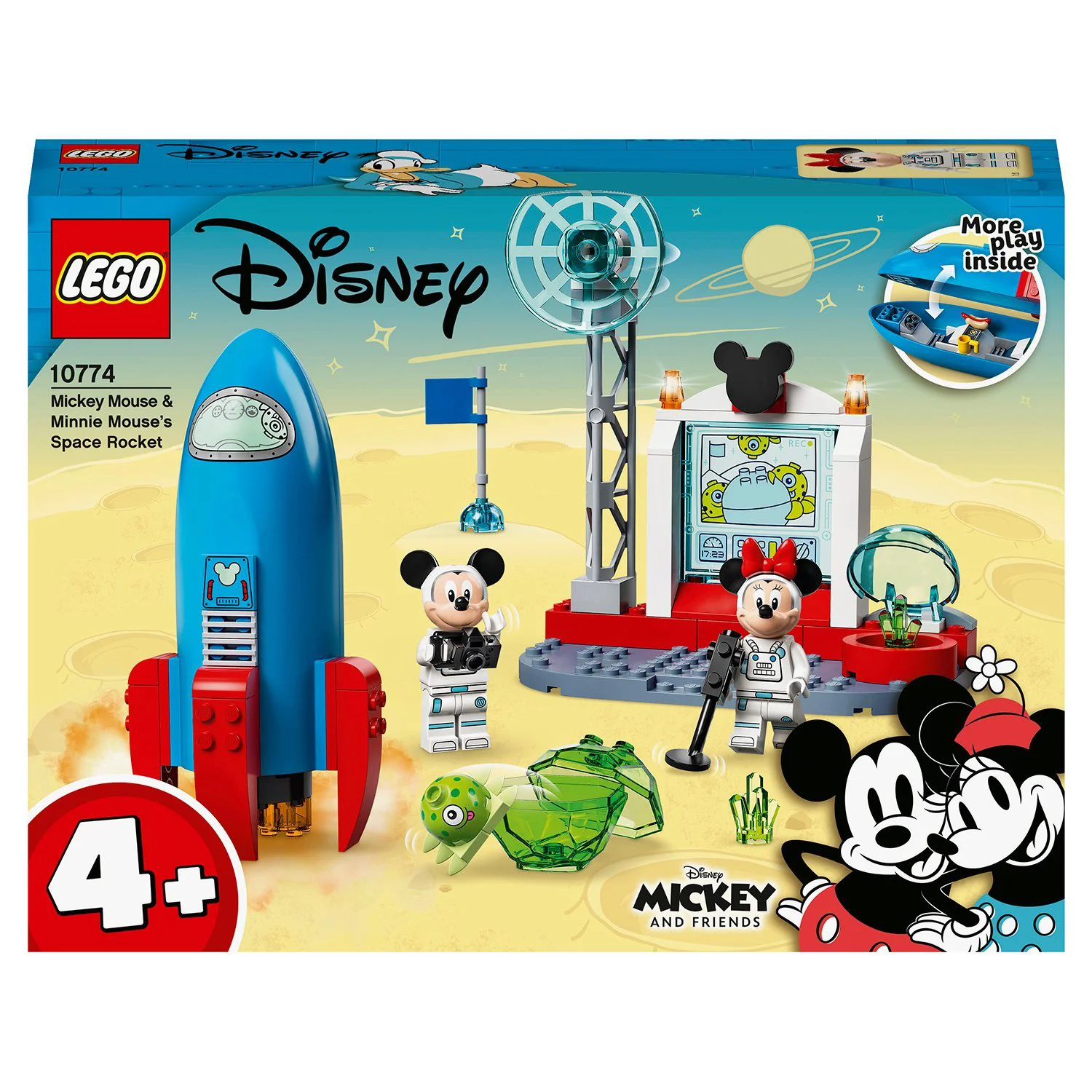 LEGO Disney Mickey and Friends, Mickey Mouse & Minnie Mouse's Space Rocket foto