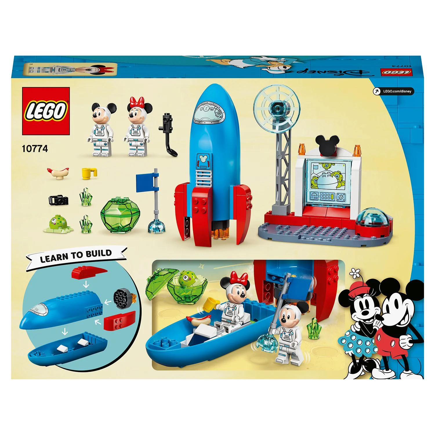 LEGO Disney Mickey and Friends, Mickey Mouse & Minnie Mouse's Space Rocket foto