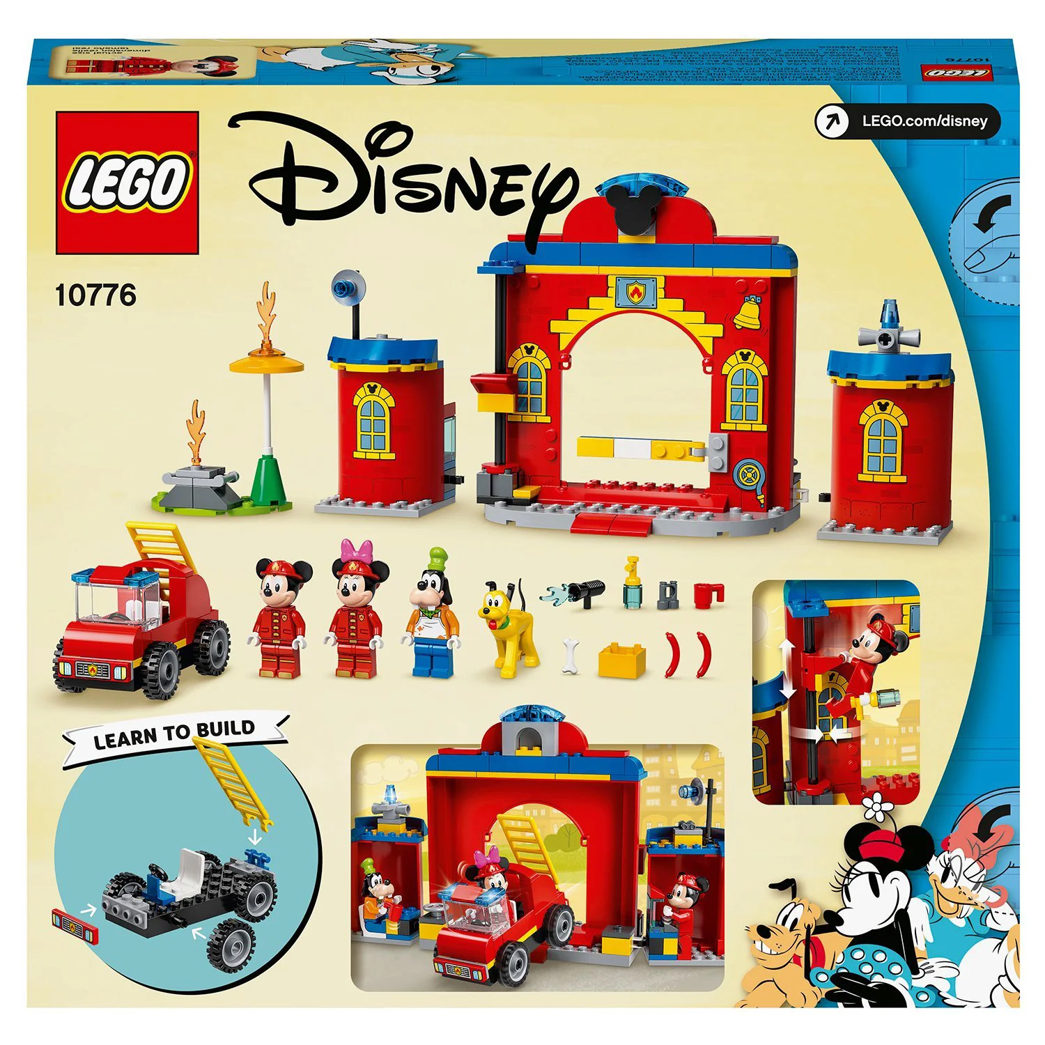 LEGO Disney Mickey and Friends Fire Truck & Station foto