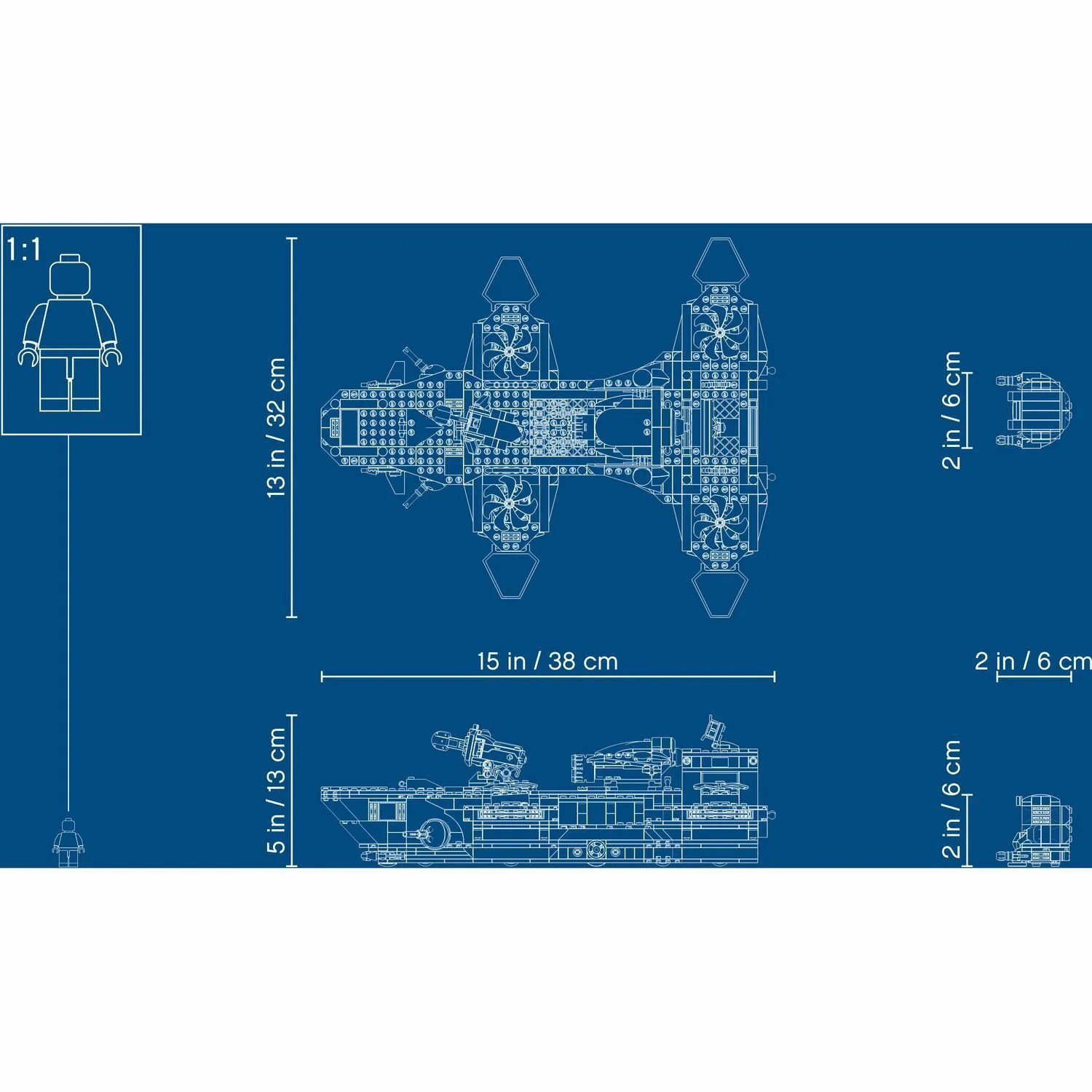 LEGO Marvel Avengers Helicarrier foto