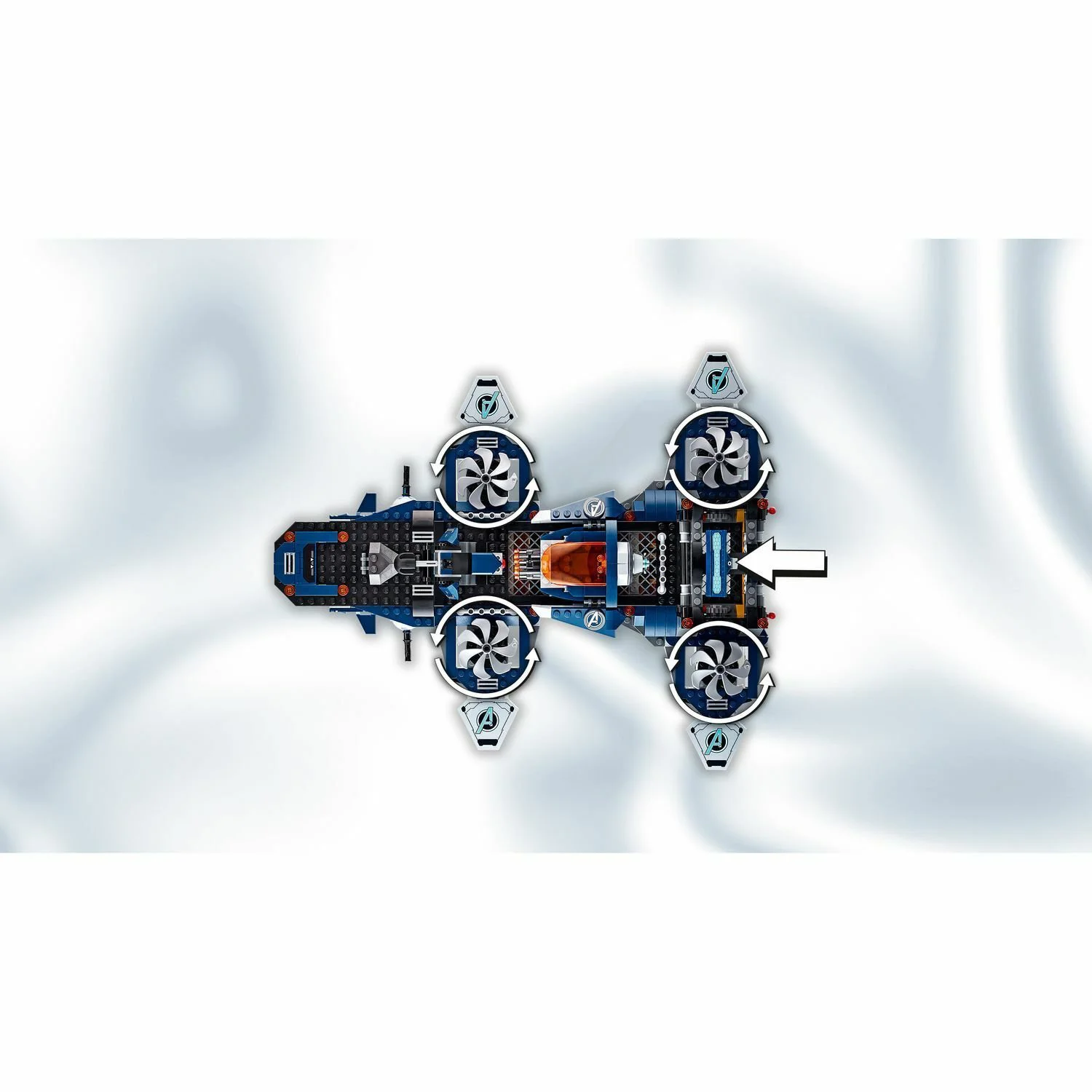 LEGO Marvel Avengers Helicarrier foto