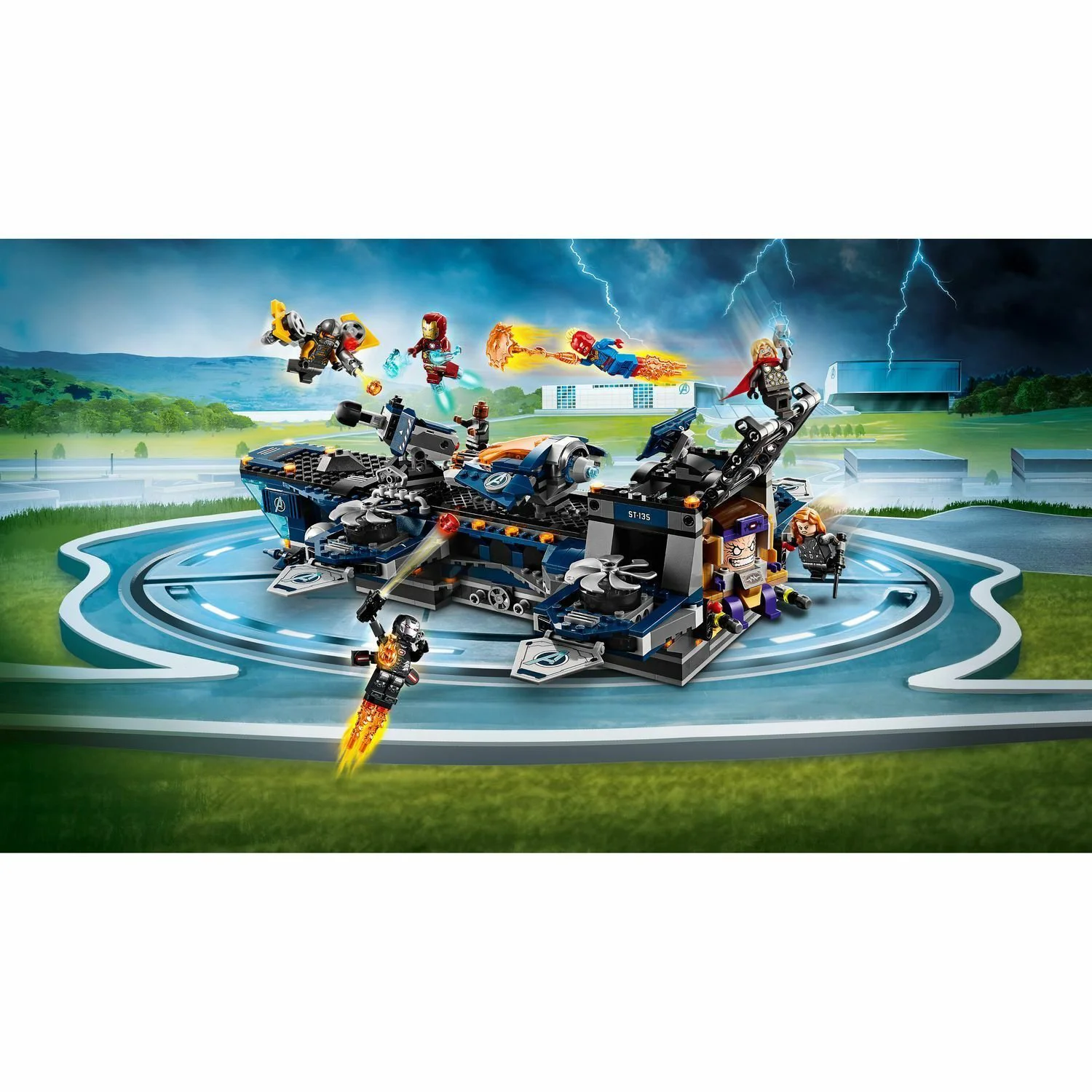 LEGO Marvel Avengers Helicarrier foto
