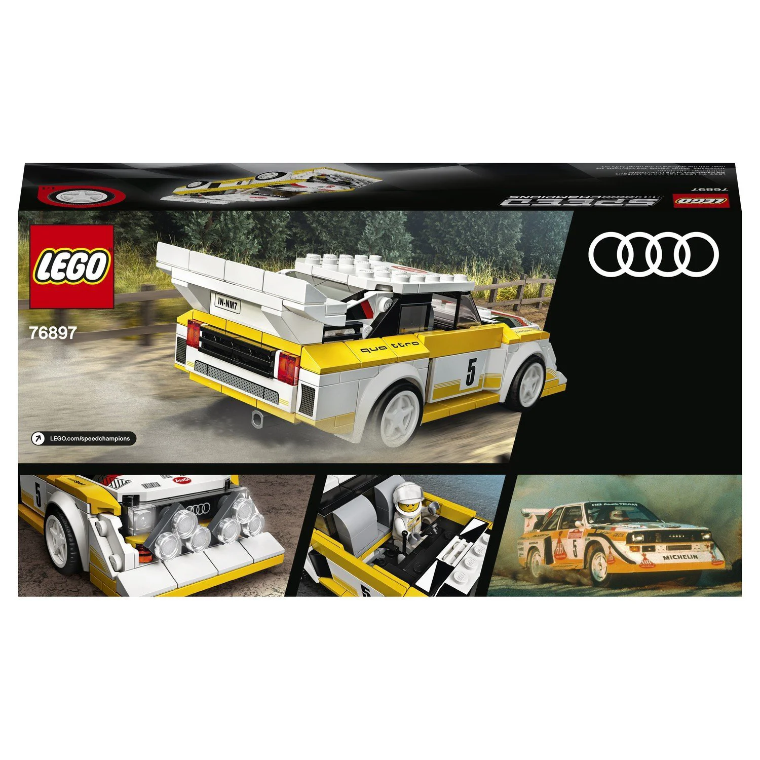LEGO Speed Champions Audi Sport Quattro S1 foto