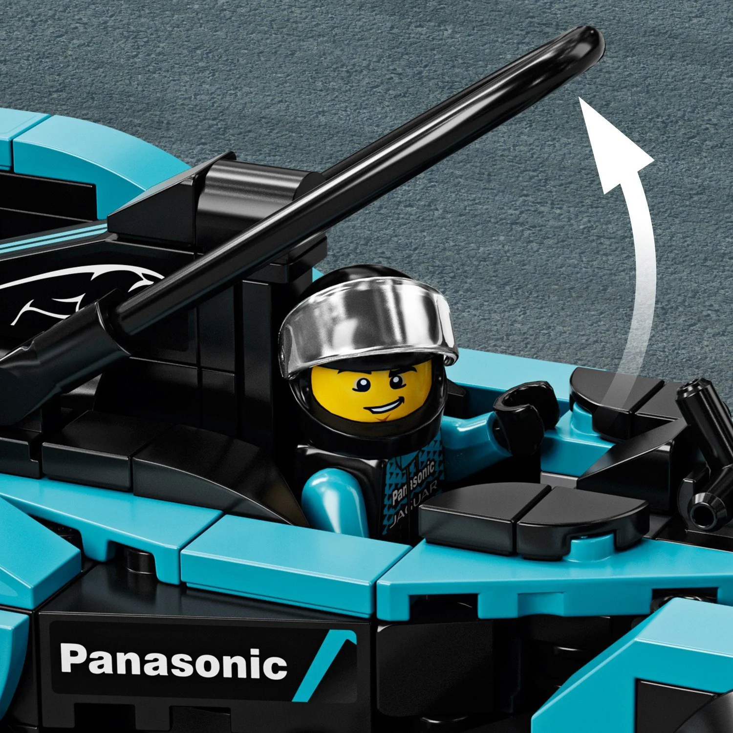 LEGO Speed Champions Formula E Panasonic Jaguar Racing GEN2 car & Jaguar I-PACE eTROPHY foto