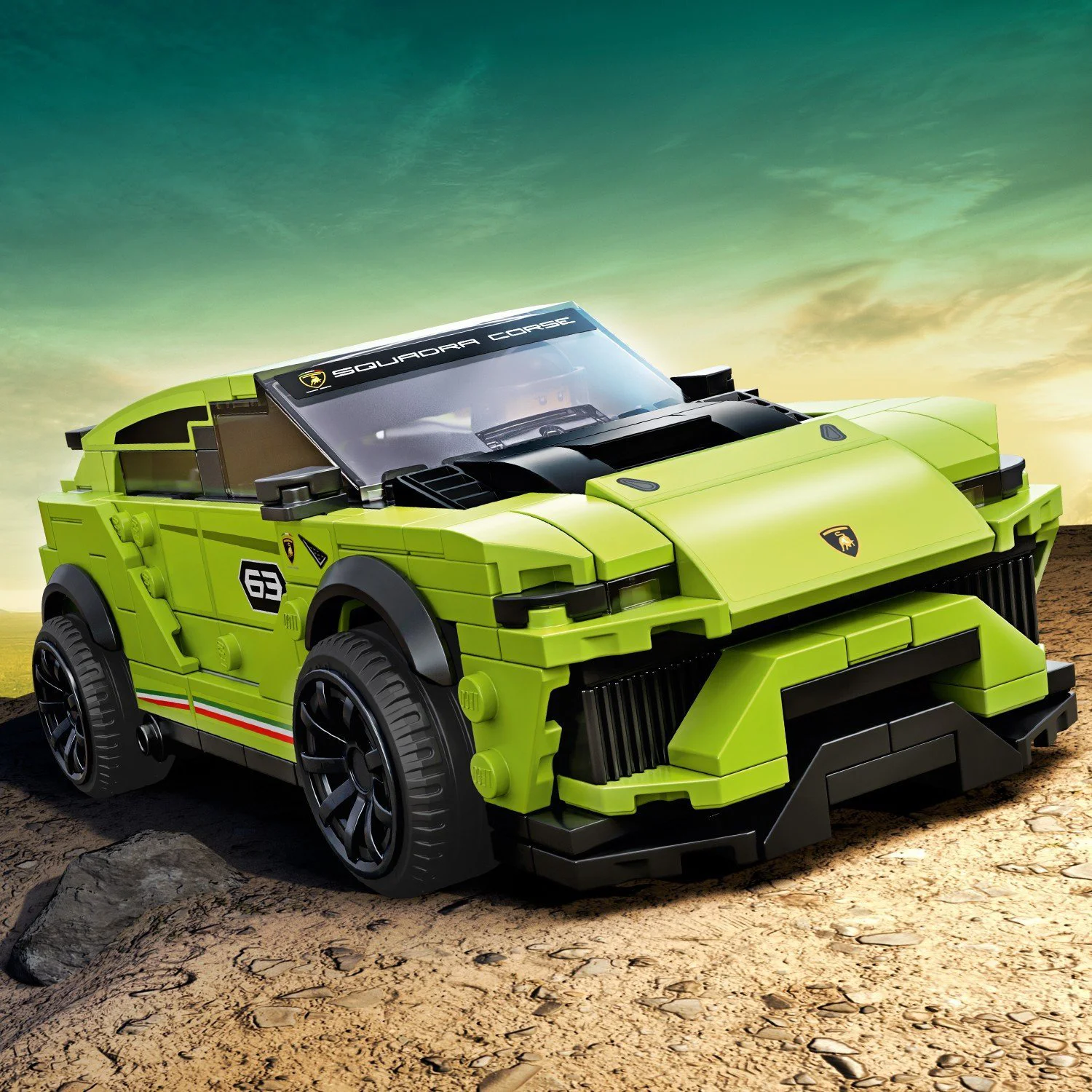 LEGO Speed Champions Lamborghini Urus ST X & Lamborghini Huracan Super Trofeo EVO foto