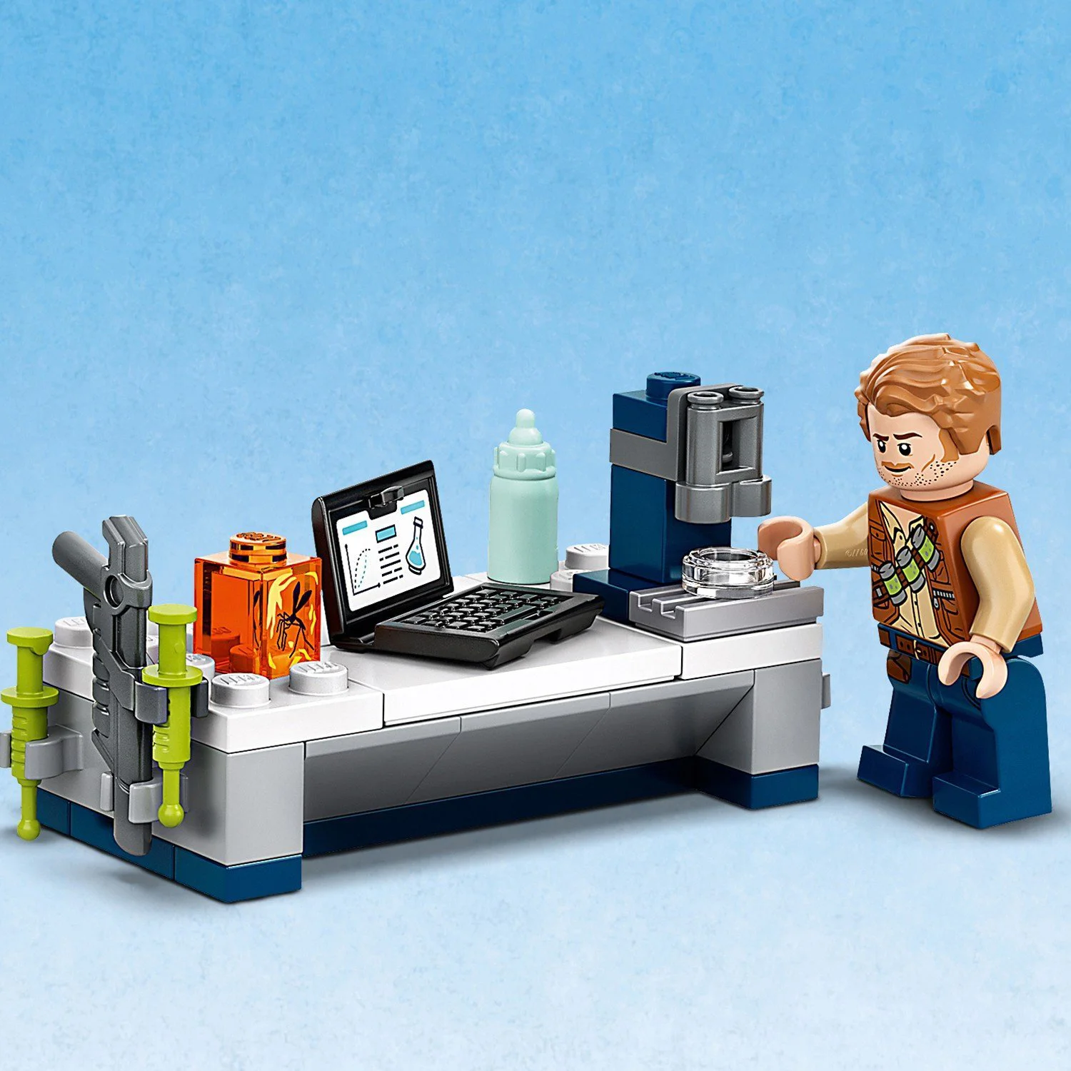 LEGO Jurassic World Dr. Wu's Lab: Baby Dinosaurs Breakout foto