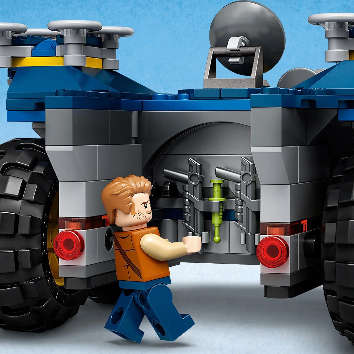 Lego Jurassic World Побег галлимима и птеранодона foto