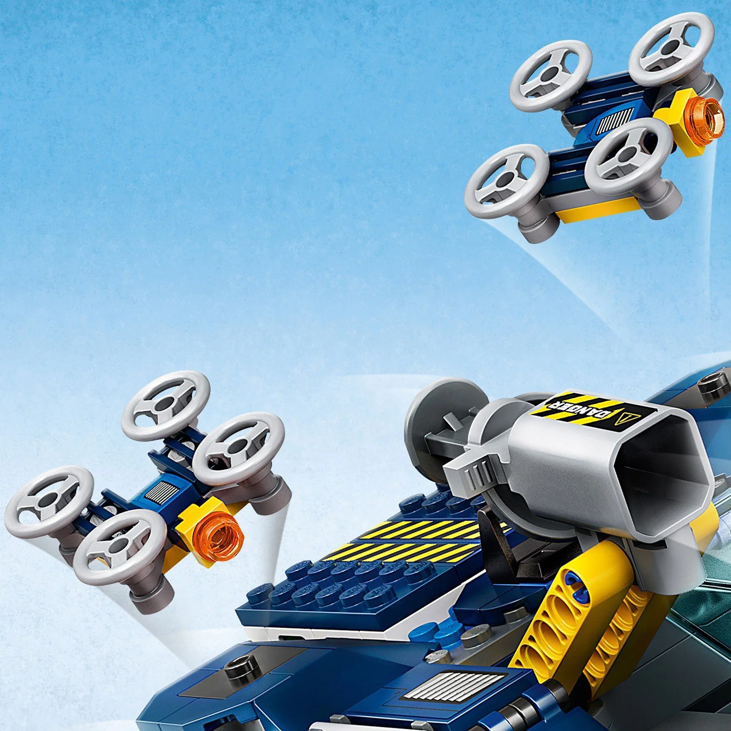 Lego Jurassic World Побег галлимима и птеранодона foto