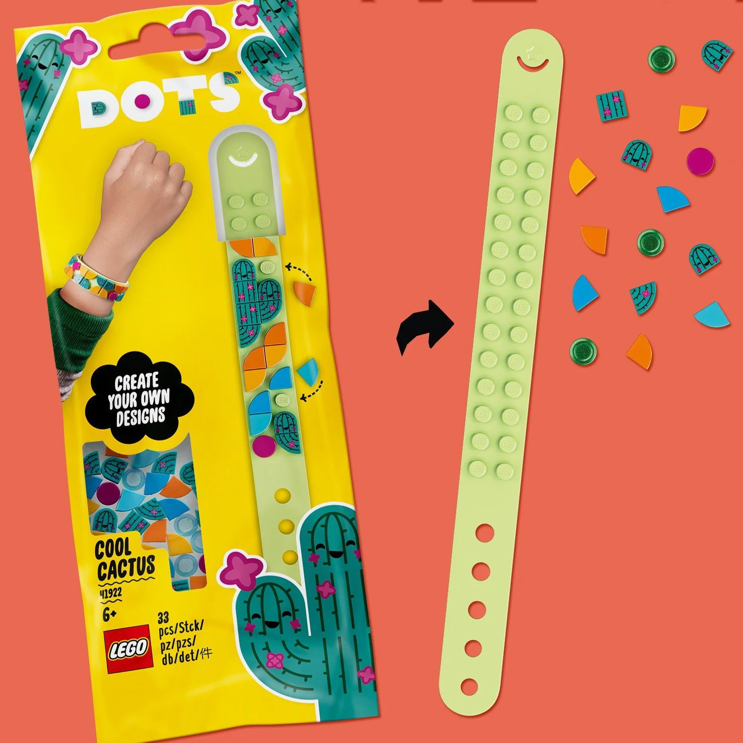 Lego Dots Cool Cactus Bracelet foto