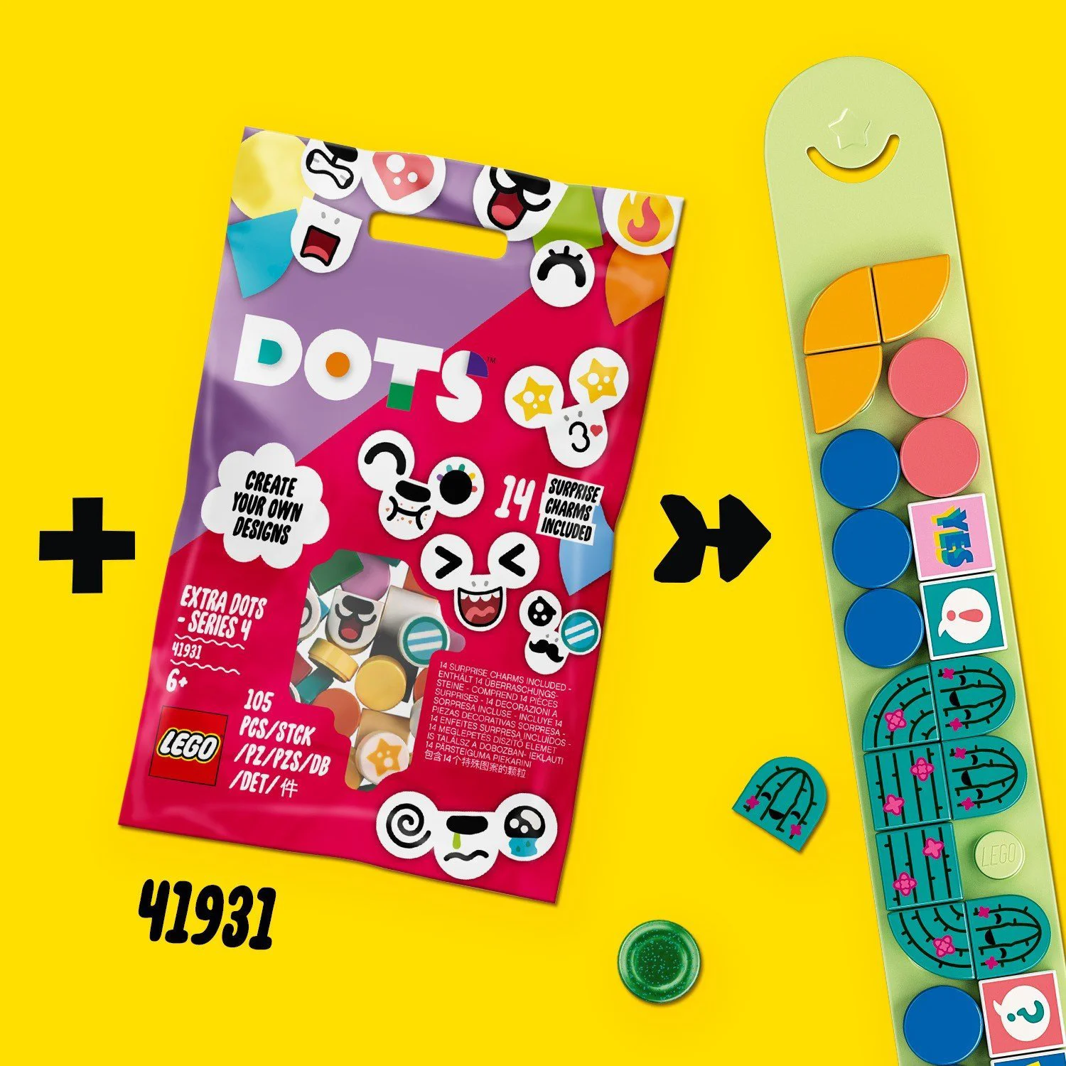 Lego Dots Cool Cactus Bracelet foto