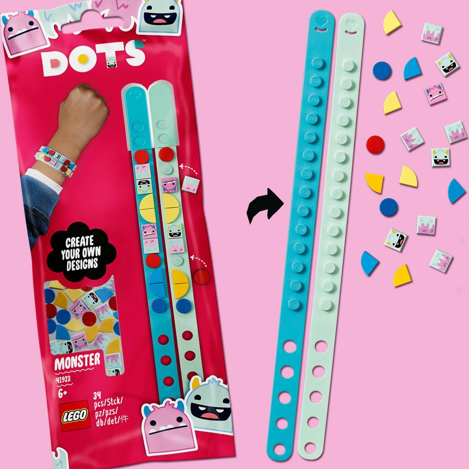 LEGO Dots Monster Bracelets foto