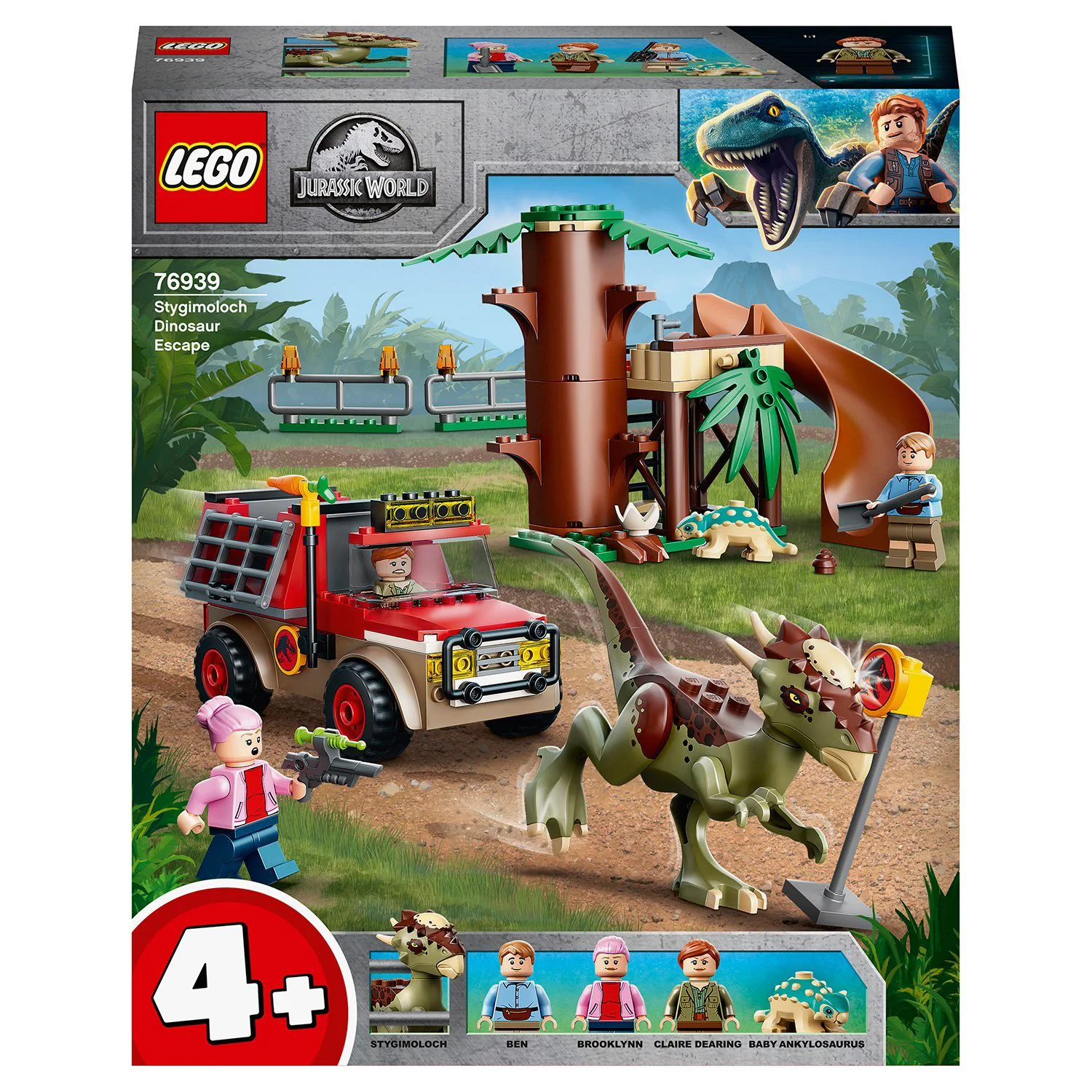 Lego Jurassic World Stygimoloch Dinosaur Escape foto