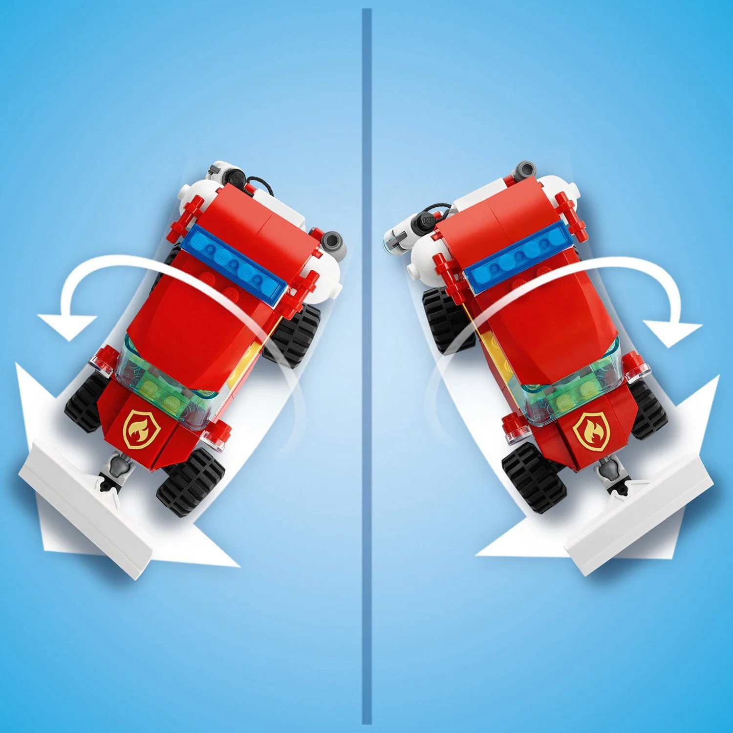 LEGO City Fire Hazard Truck foto