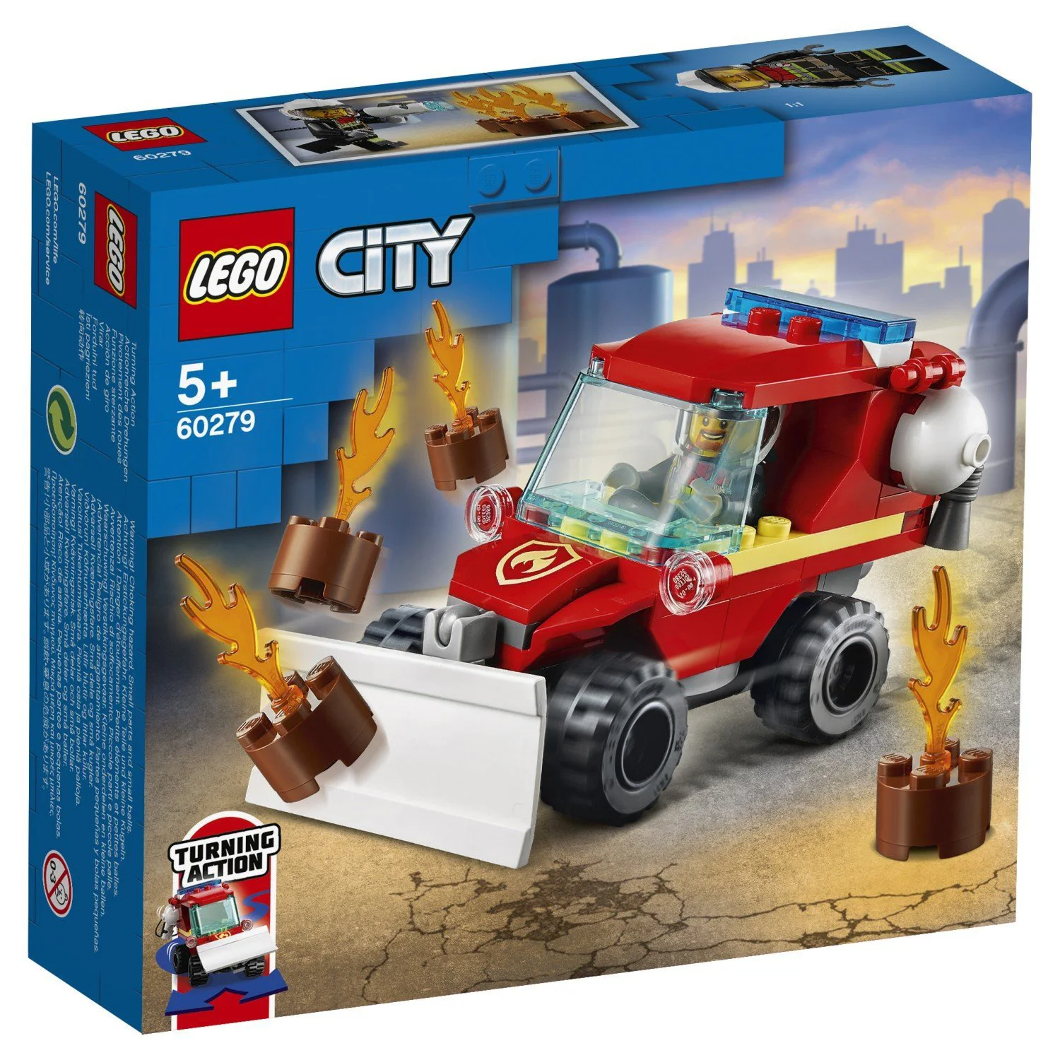 LEGO City Fire Hazard Truck foto