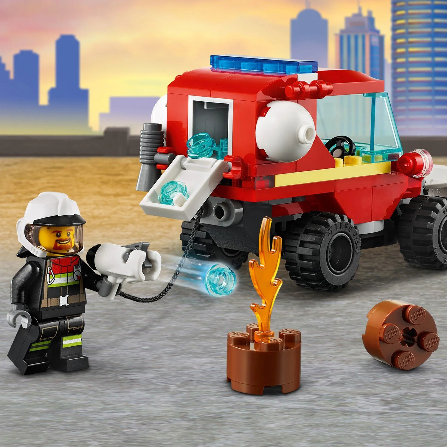 LEGO City Fire Hazard Truck foto