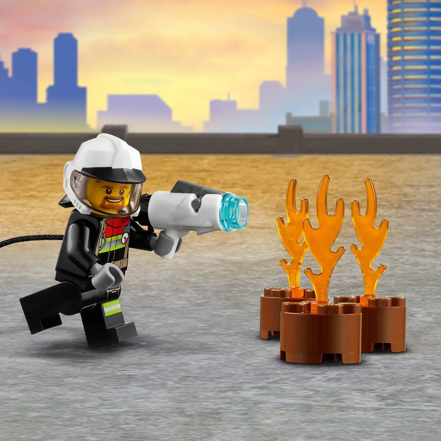 LEGO City Fire Hazard Truck foto