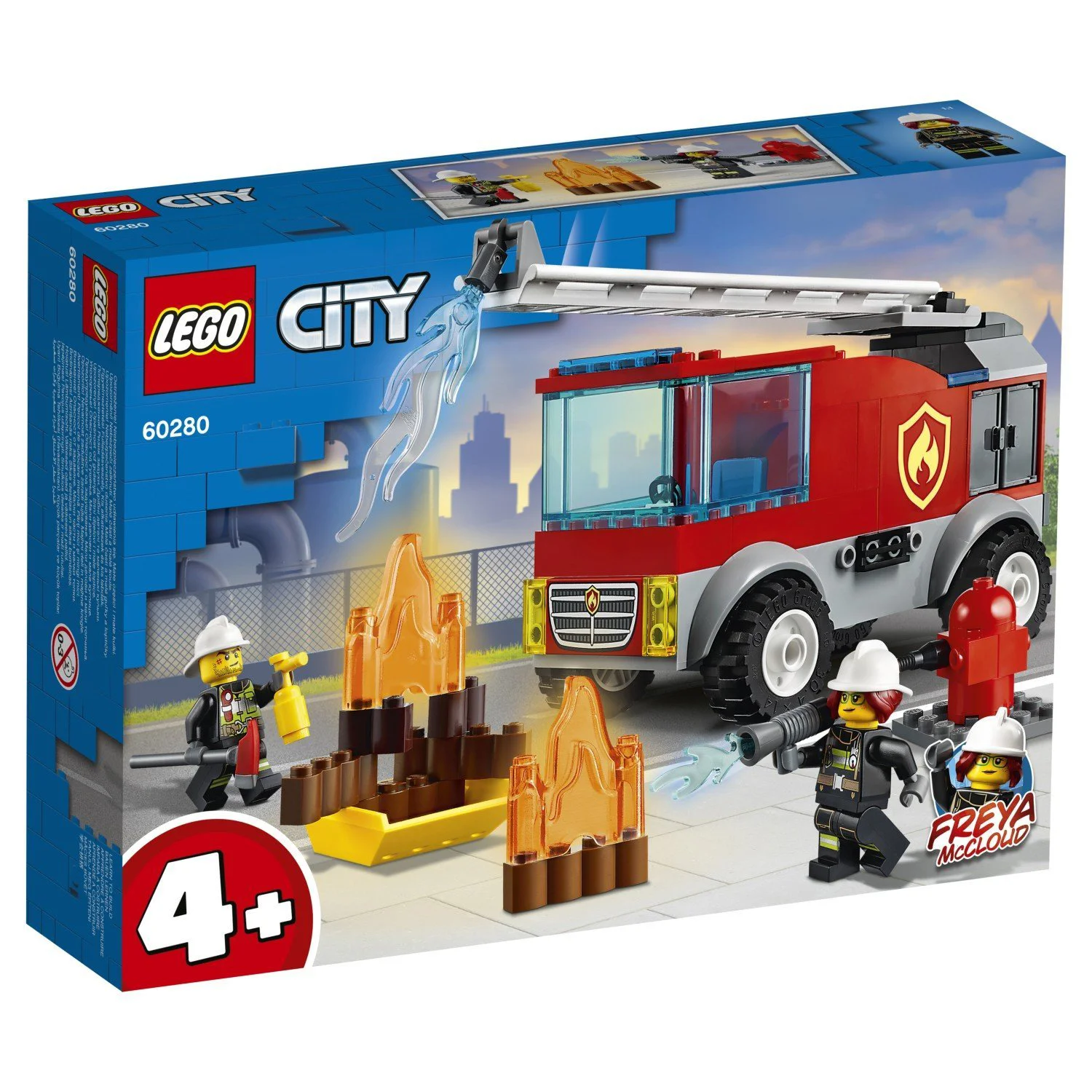Lego City Fire Ladder Truck foto