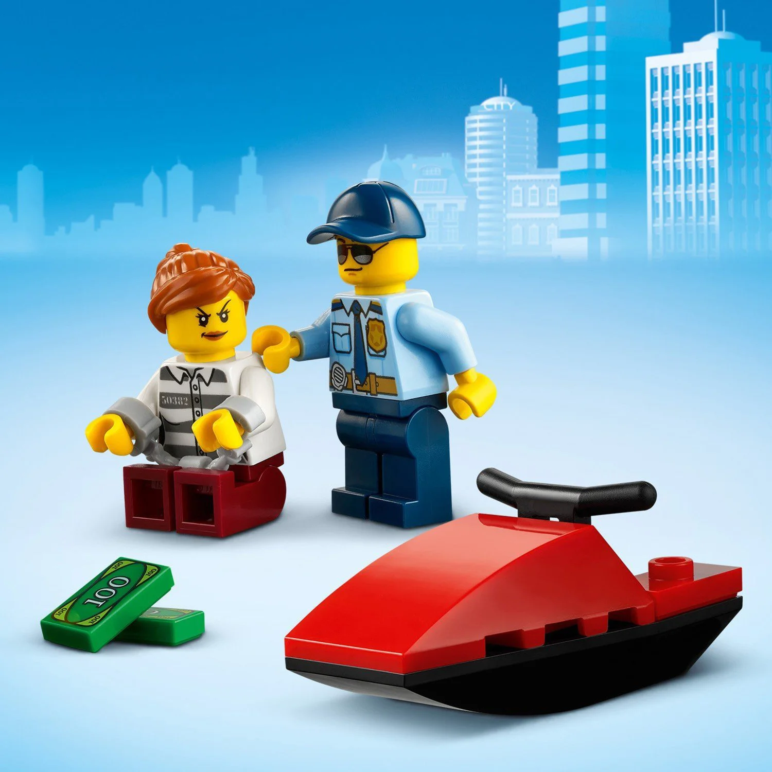 Lego City Police Полицейский вертолёт foto