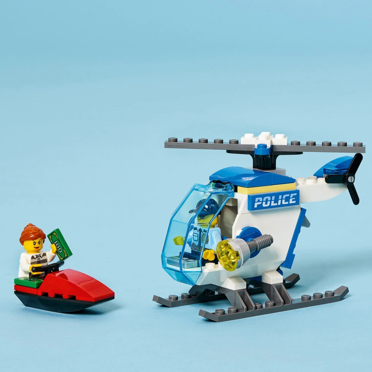 Lego City Police Полицейский вертолёт foto