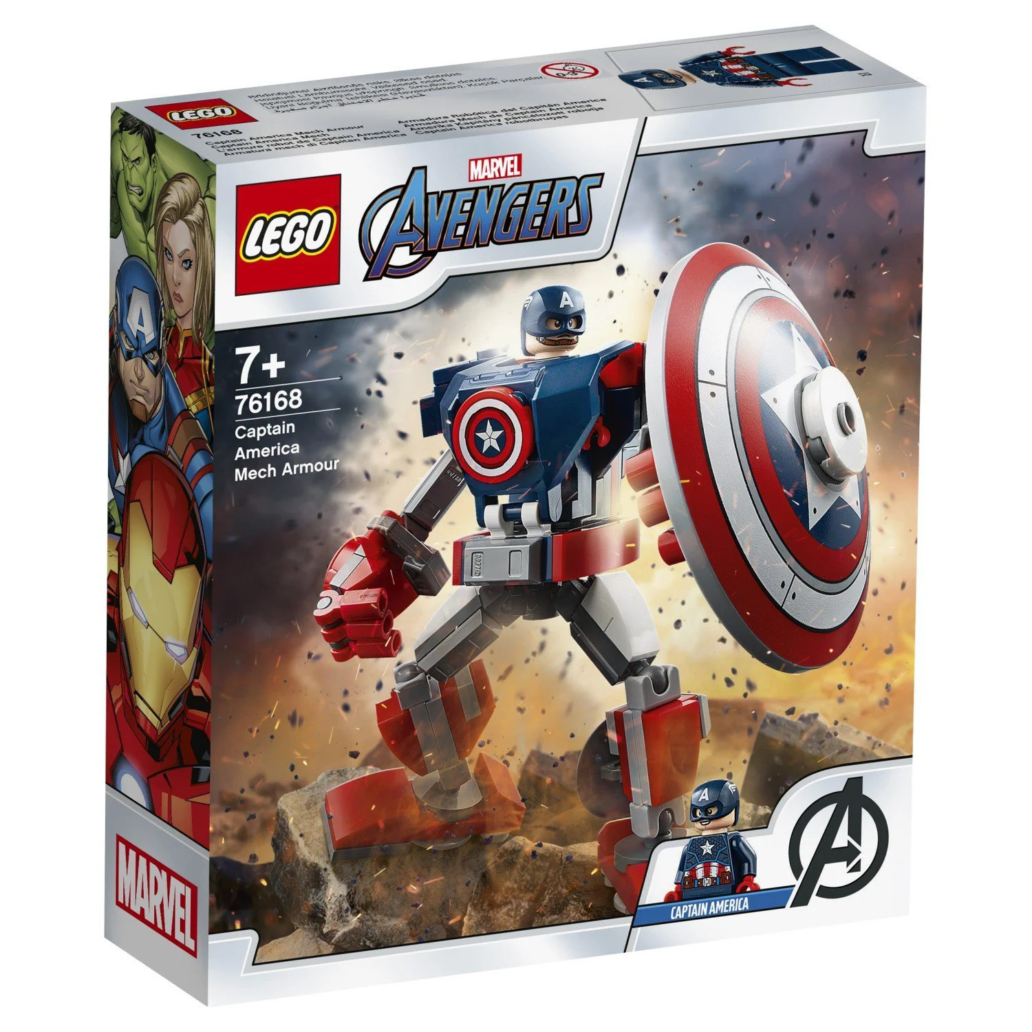 LEGO Marvel Капитан Америка, Робот foto