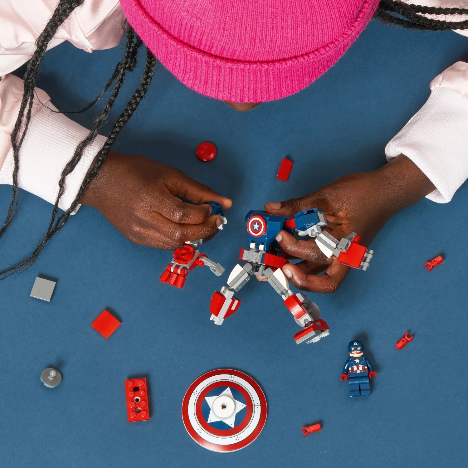 LEGO Marvel Капитан Америка, Робот foto