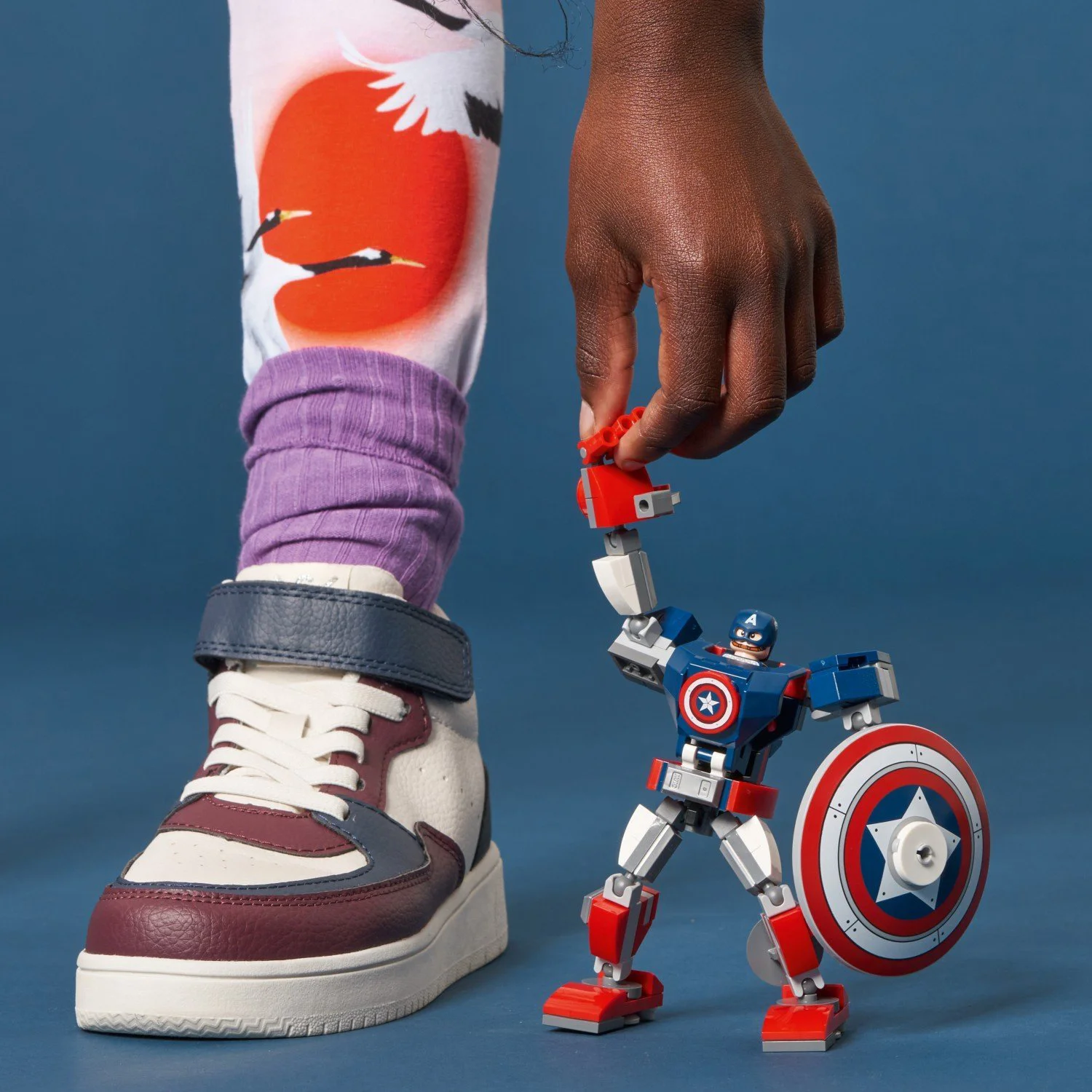 LEGO Marvel Капитан Америка, Робот foto