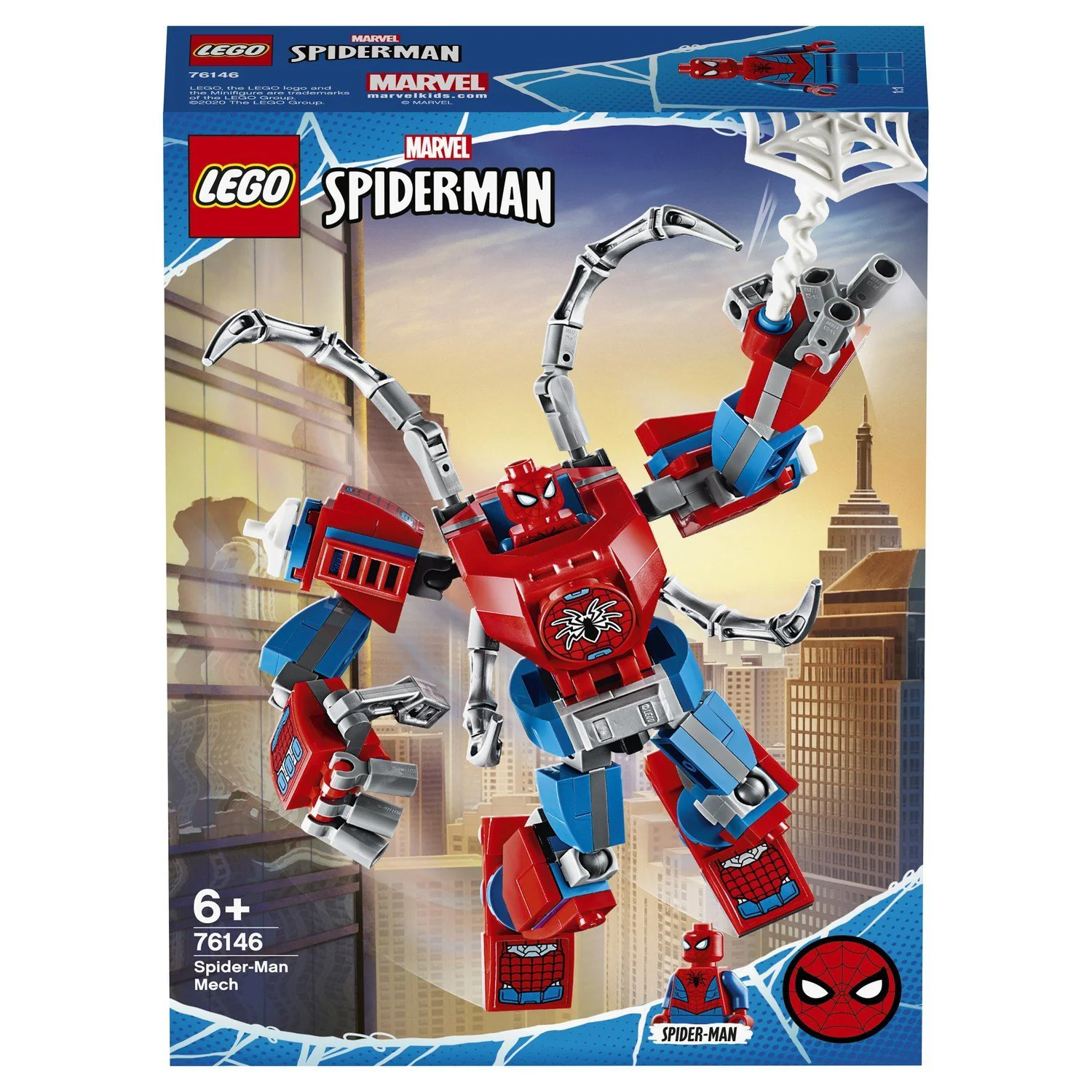 Lego Marvel Spider-Man Mech foto