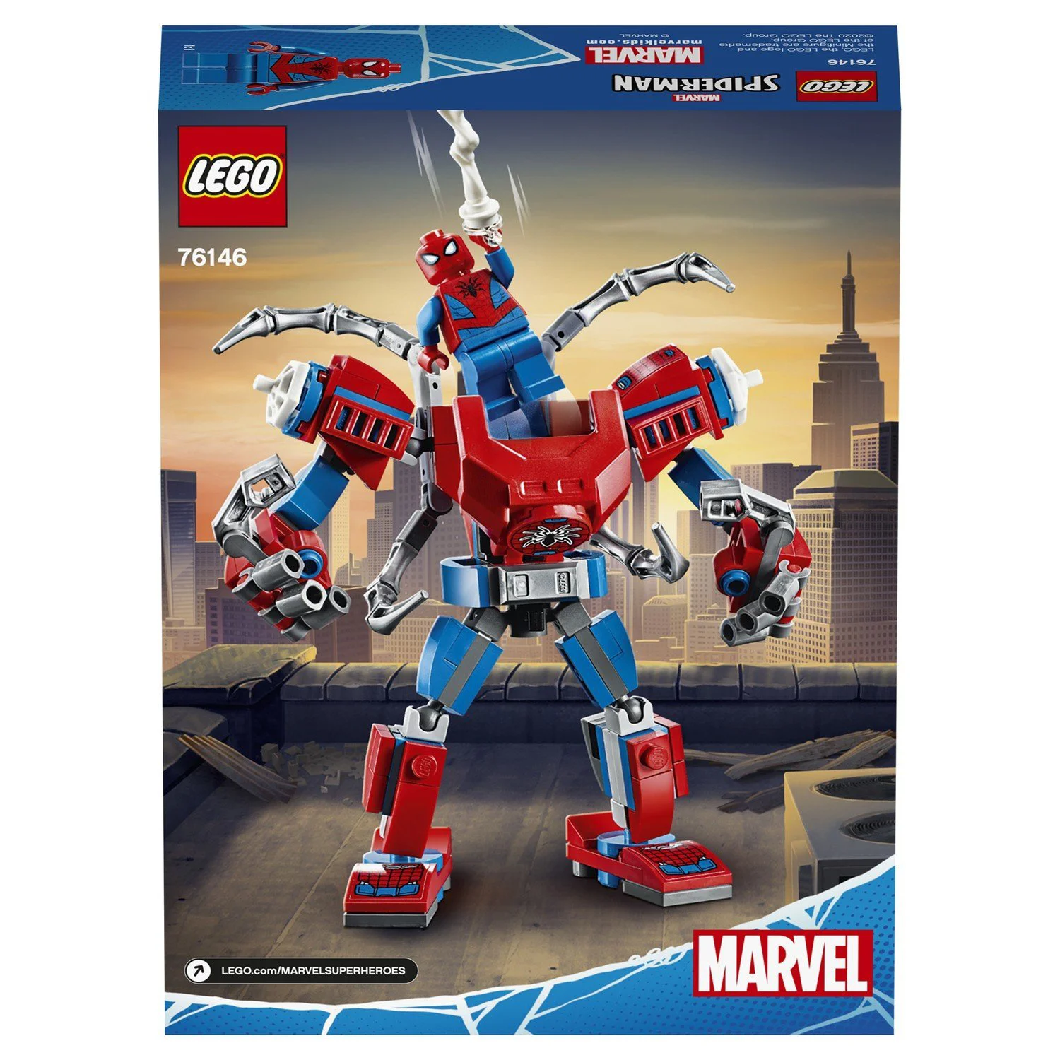 Lego Marvel Spider-Man Mech foto