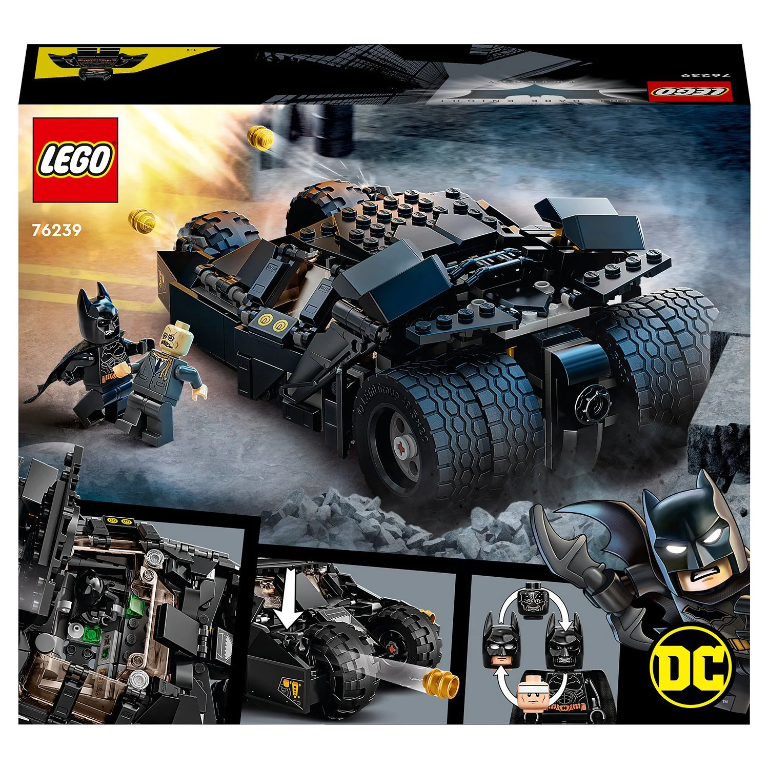 LEGO Super Heroes Batmobile Tumbler, Scarecrow Showdown foto