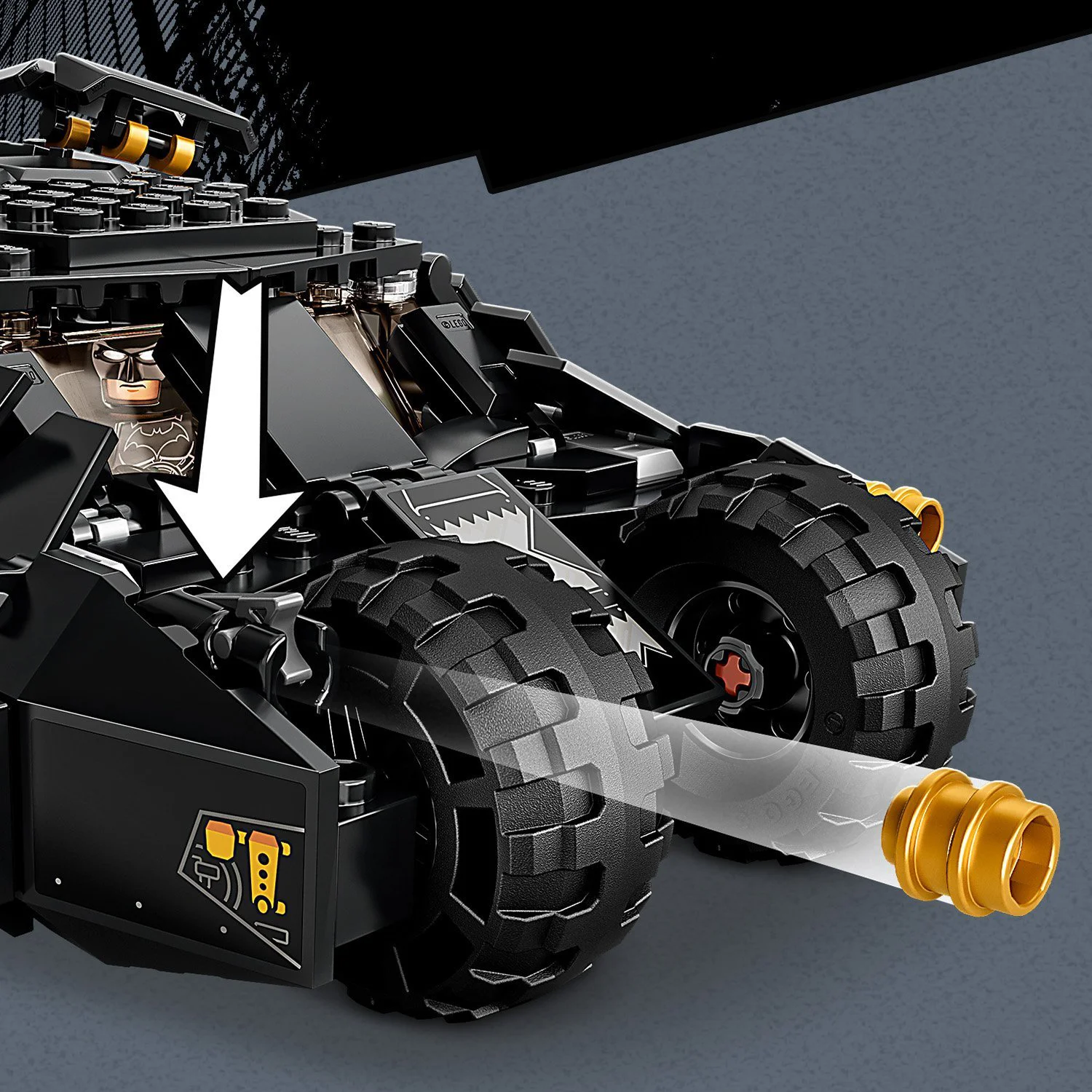 LEGO Super Heroes Batmobile Tumbler, Scarecrow Showdown foto